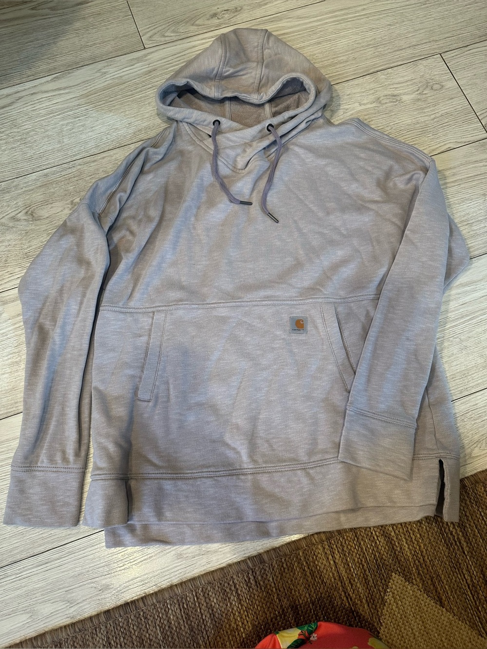 Carhartt Lightweight Hooded Pullover Sweatshirt - purple